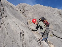 Ed tijdens beklimming Carstensz Pyramide, Papoea